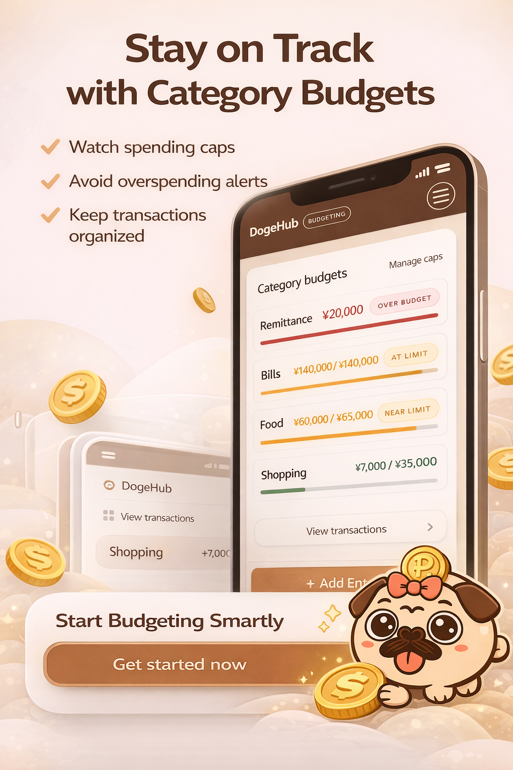 DogeHub Budgeting preview 3